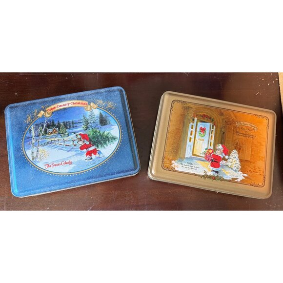 Vintage Swiss Colony Collectable Tins - Picture 1 of 5